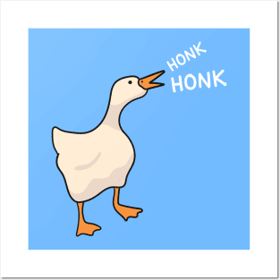 Honk Honk Goose Posters and Art